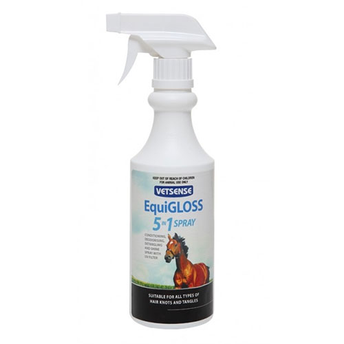 Vetsense Equigloss 5-in-1 Conditioner Spray for Horse