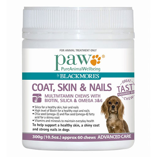 PAW Coat, Skin & Nails Multivitamin Chews 300 gm