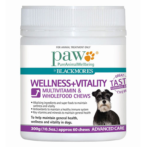 PAW Wellness & Vitality Multivitamin Chews 300 gm