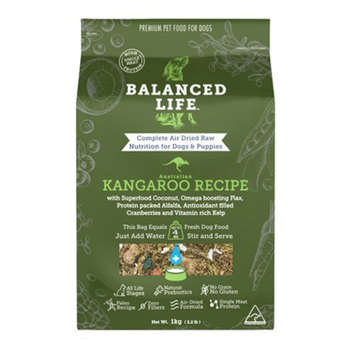 Balanced Life Rehydrate Dry Dog Food Kangaroo for Food