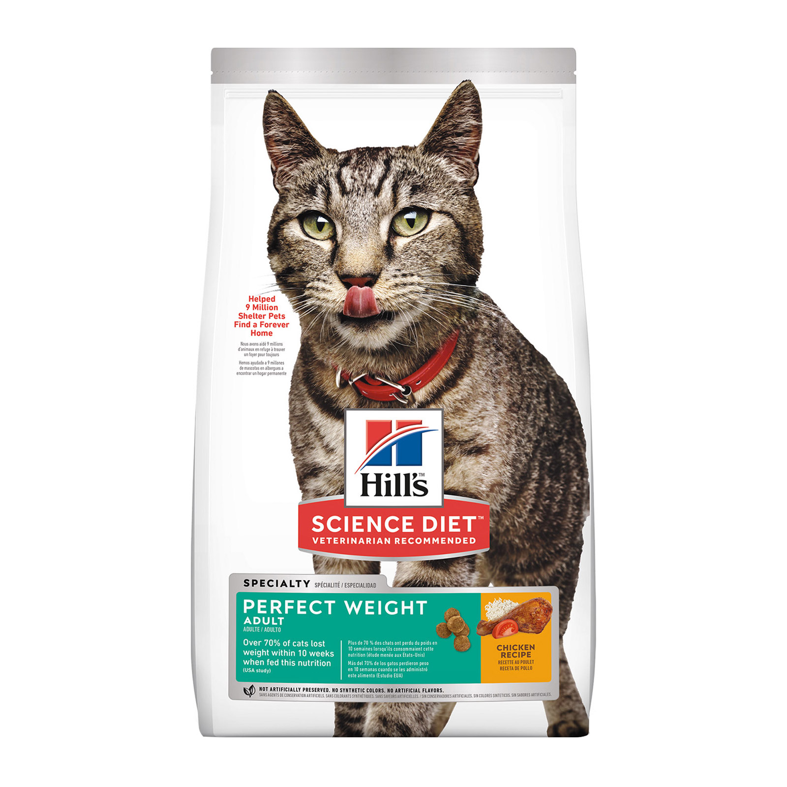 Hill's Science Diet Adult Perfect Weight Chicken Dry Cat Food for Food