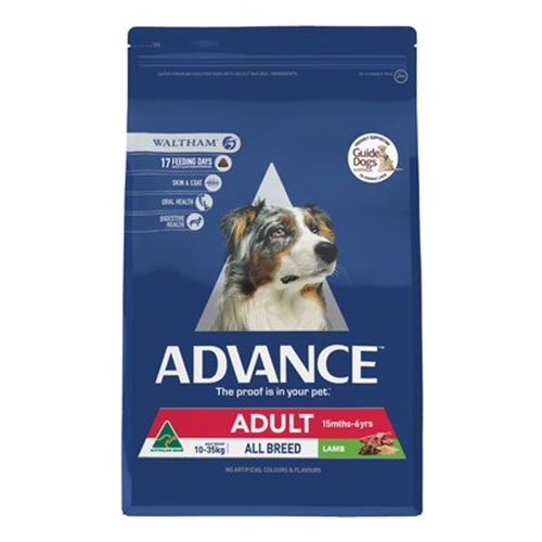 Advance Adult Dog Total Wellbeing All Breed with Lamb & Rice Dry for Food