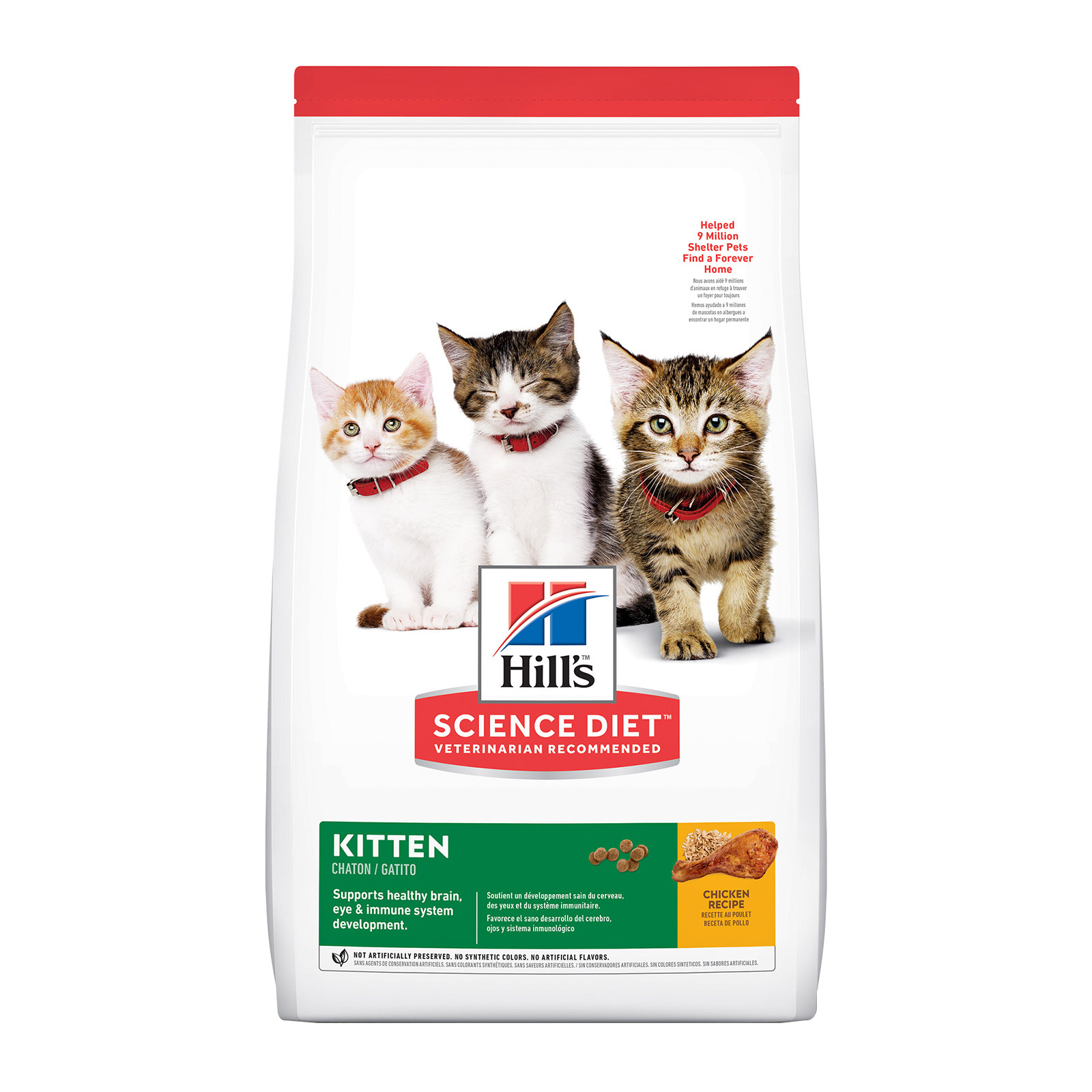 Hill's Science Diet Kitten Chicken Dry Cat Food for Food