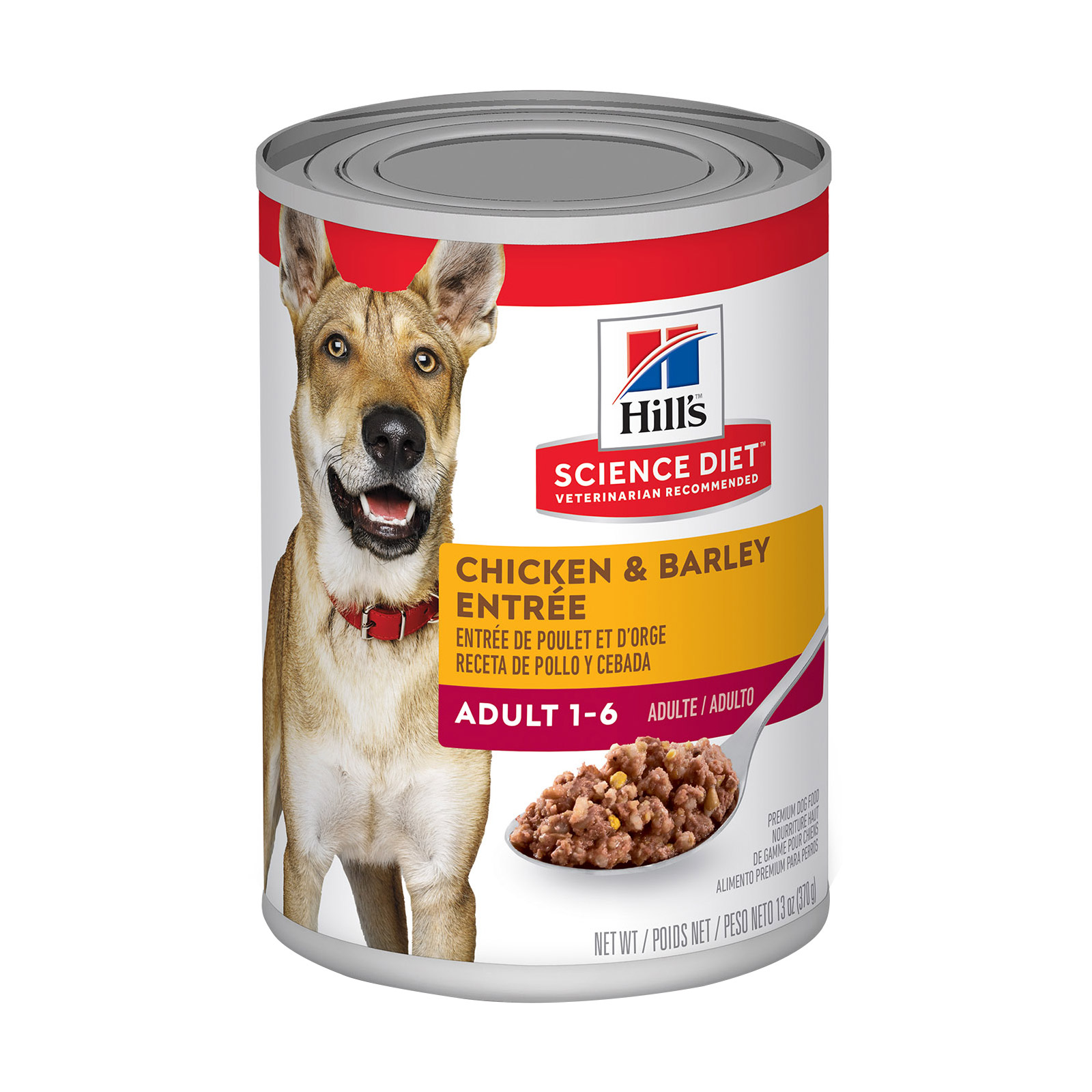Hill's Science Diet Adult Chicken & Barley Entrée Canned Dog Food for Food