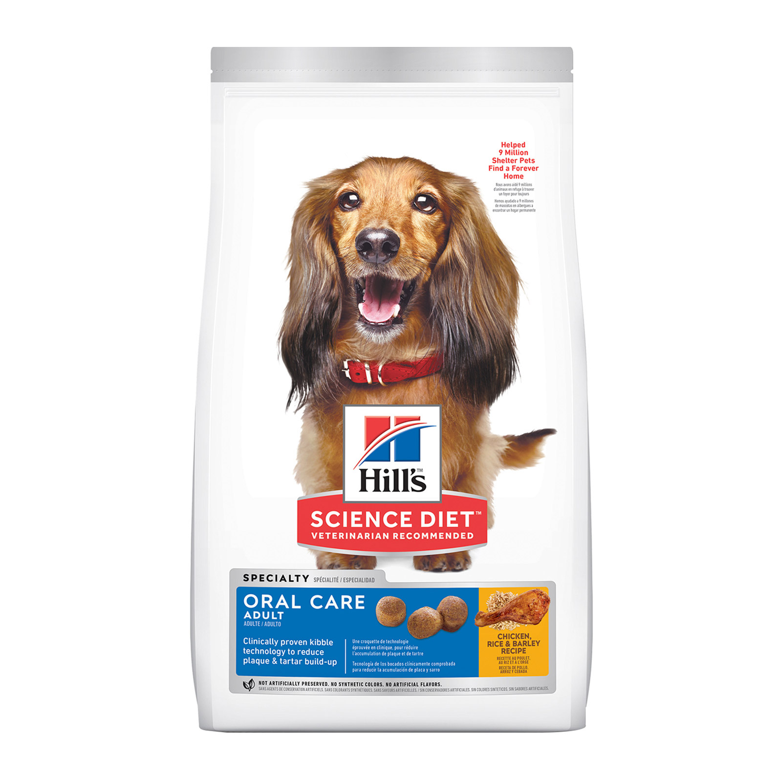 Buy Hill's Science Diet Adult Oral Care Chicken, Rice & Barley Dry Dog