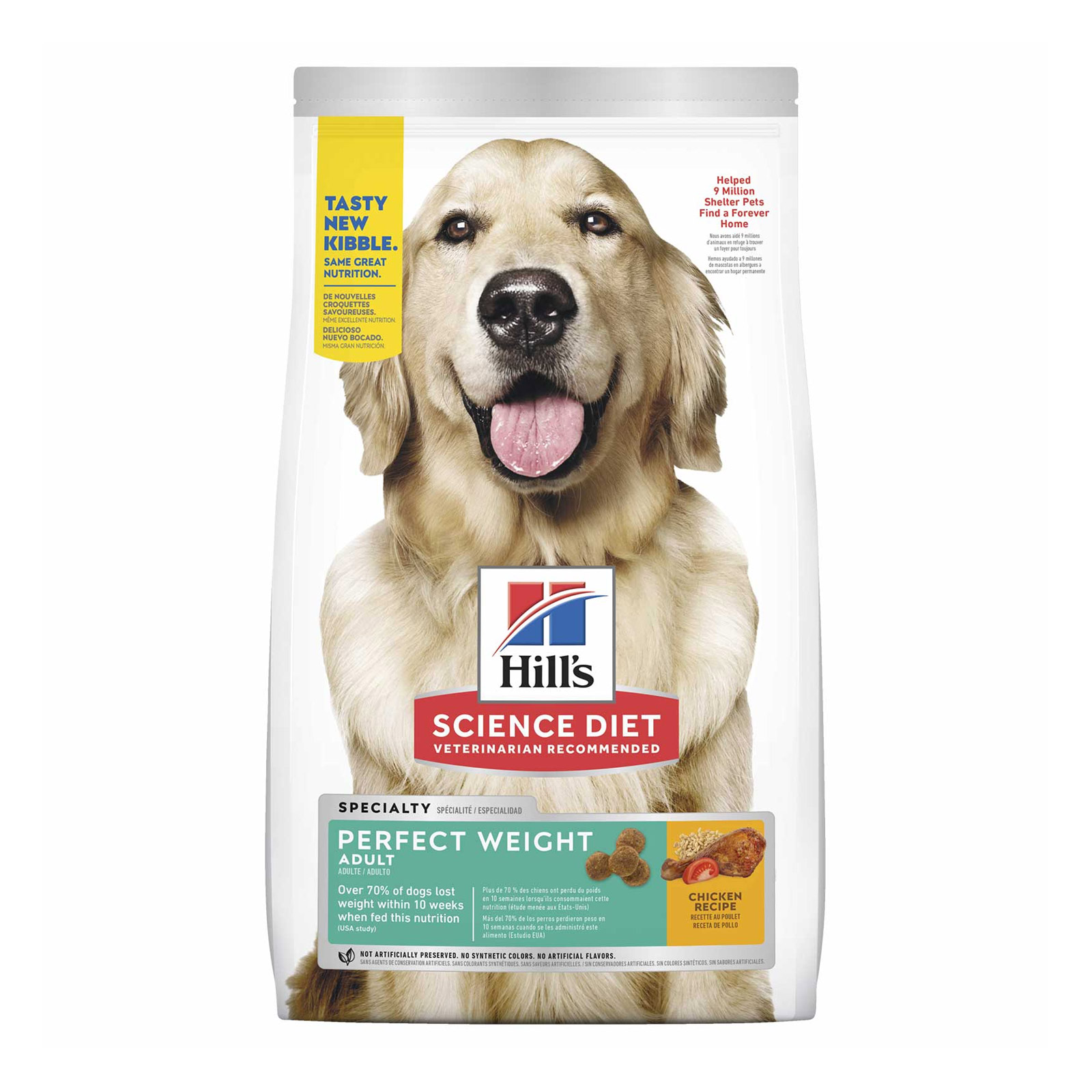 Hill's Science Diet Adult Perfect Weight Chicken Dry Dog Food for Food