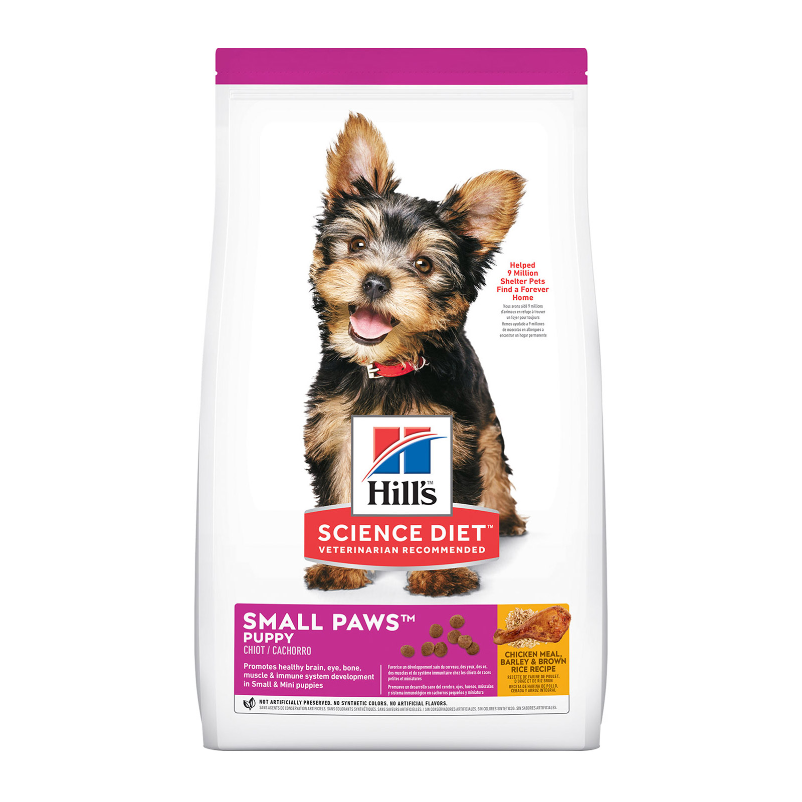 Hill's Science Diet Puppy Small Paws Chicken, Barley & Rice Dry Dog Food for Food