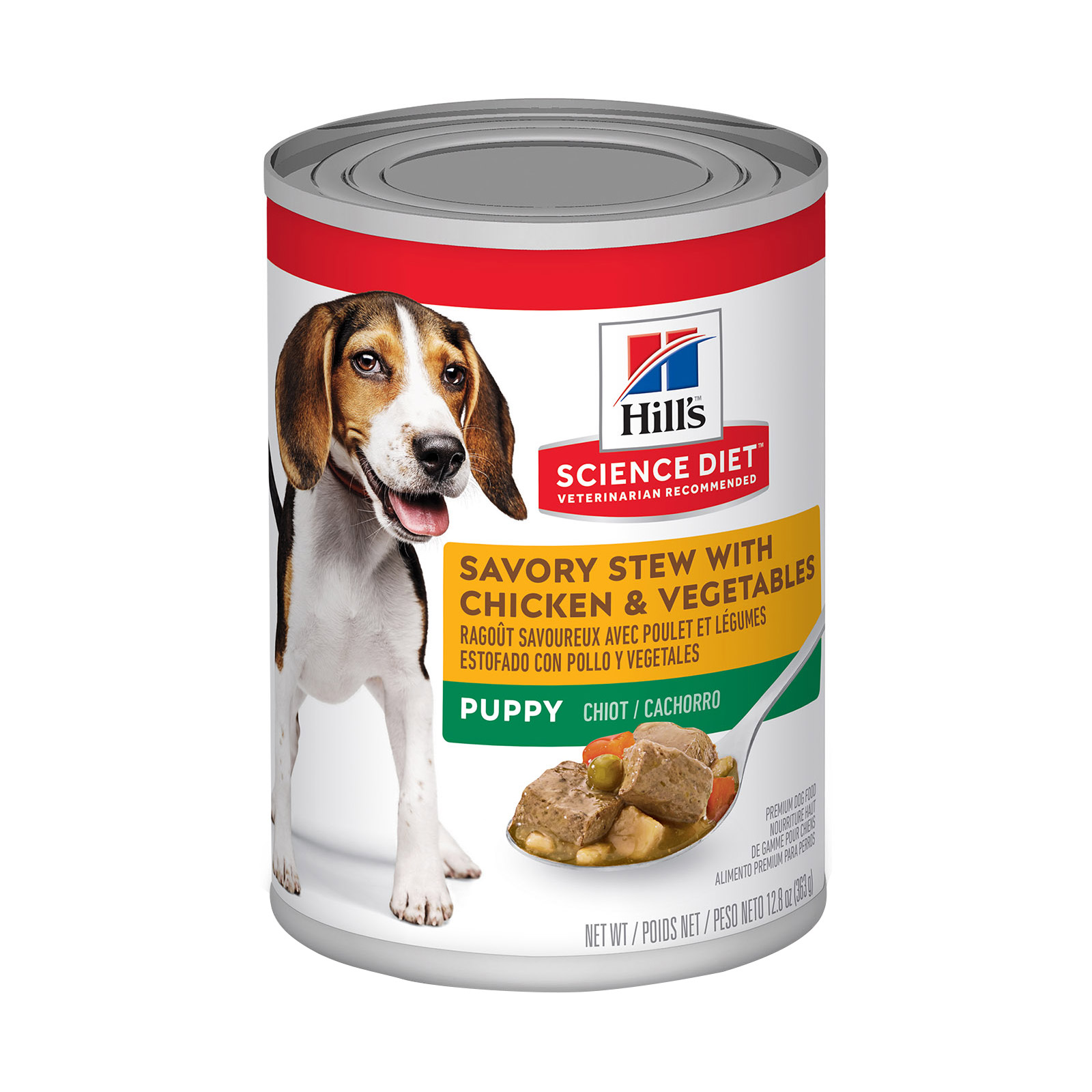 Hill's Science Diet Puppy Savory Stew Chicken & Vegetable Canned Dog Food for Food