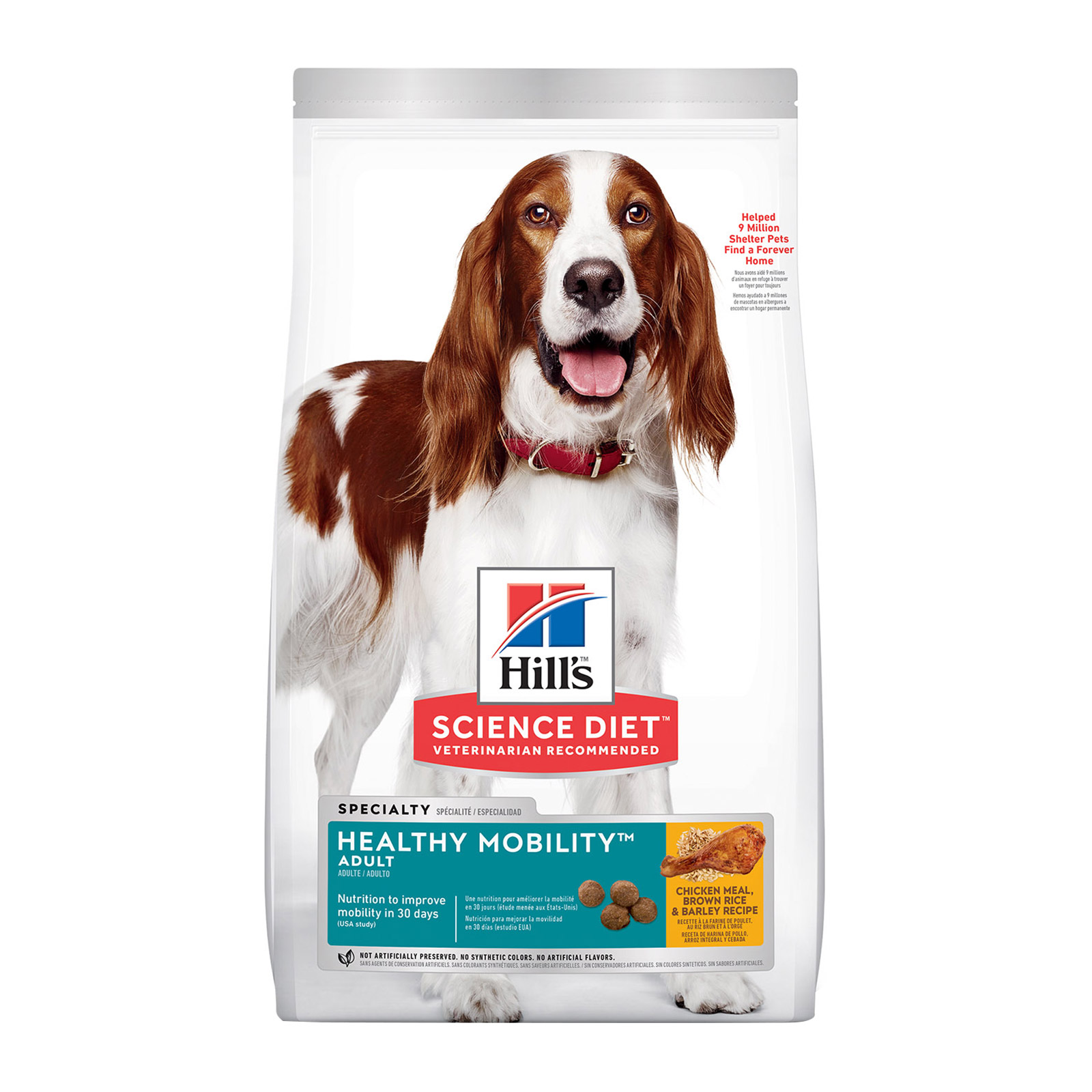 Hill's Science Diet Adult Healthy Mobility Chicken, Rice & Barley Dry Dog Food for Food