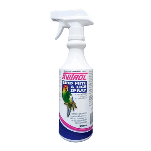Avitrol Bird Mite & Lice Spray for Bird Supplies