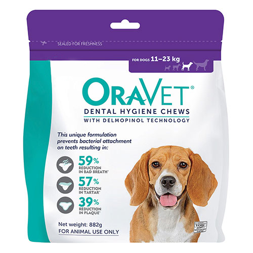 Oravet Dental Chews for Medium Dogs (28 Pieces) Purple