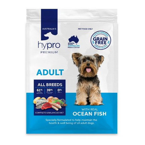 Hypro Premium Adult Ocean Fish Dry Dog Food for Food