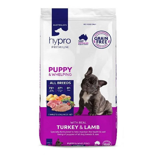 Hypro Premium Puppy Turkey & Lamb Dry Dog Food for Food