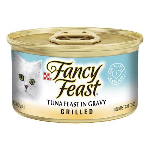 Fancy Feast Cat Adult Grilled Tuna Feast in Gravy 85g X 24 Cans