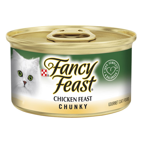 Fancy Feast Cat Adult Chunky Chicken Feast for Food