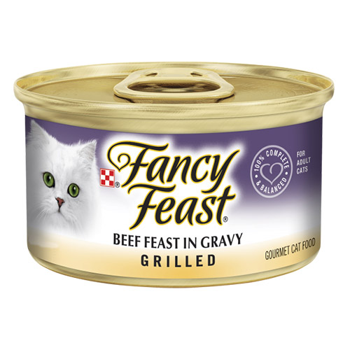 Fancy Feast Cat Adult Grilled Beef for Food