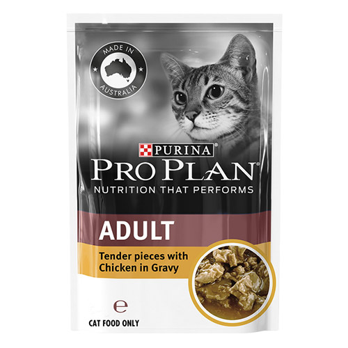 Pro Plan Cat Adult Chicken Pouch for Food