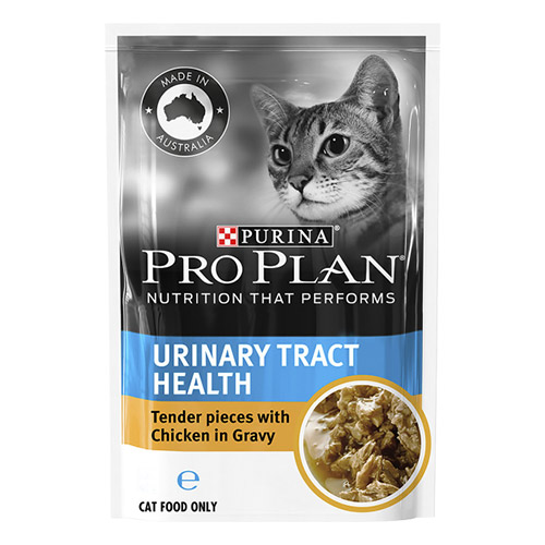 Pro Plan Cat Adult Urinary Tract Health Chicken Pouch 85g X 12 Pouches