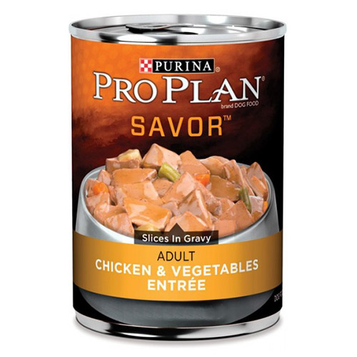 Pro Plan Dog Adult Chicken & Vegetable Entree for Food