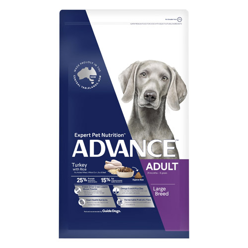 ADVANCE Adult Large Breed - Turkey with Rice for Food