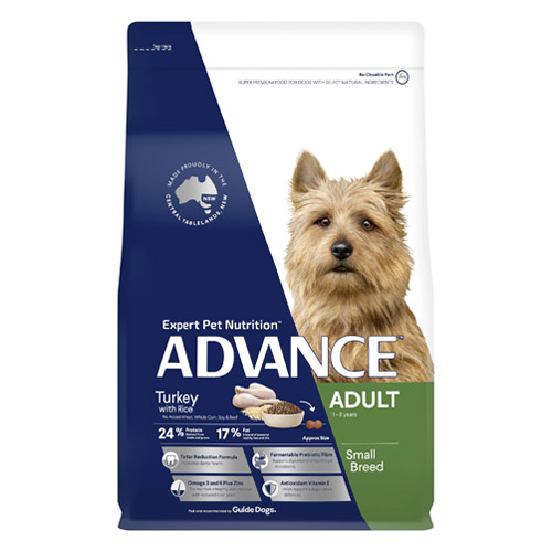 ADVANCE Adult Small Breed - Turkey with Rice for Food