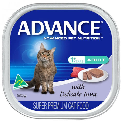 Advance Adult Cat With Delicate Tuna Cans for Food