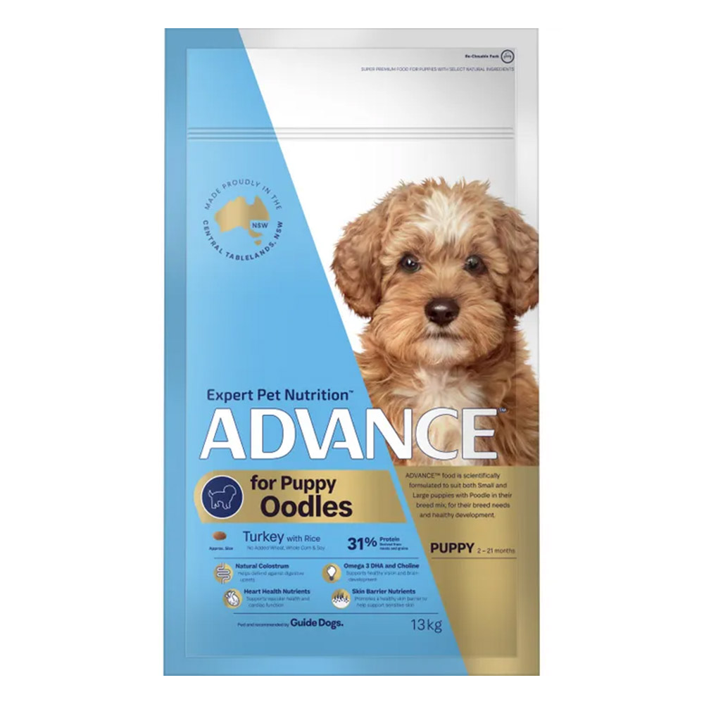 Advance Oodles Puppy Dry Food (Turkey & Rice) 13 Kg