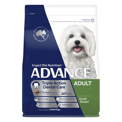 ADVANCE Triple Action Dental Care Small Breed - Chicken with Rice for Food