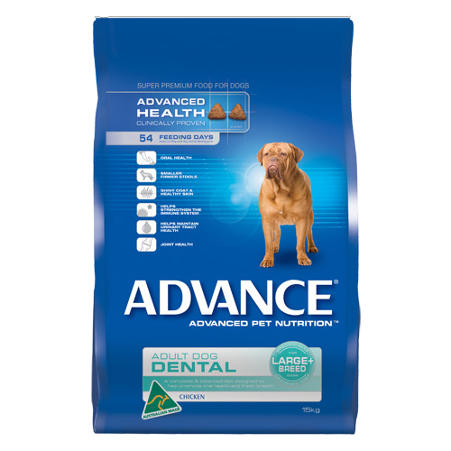 Advance Adult Dog Dental Large Breed with Chicken Dry for Food