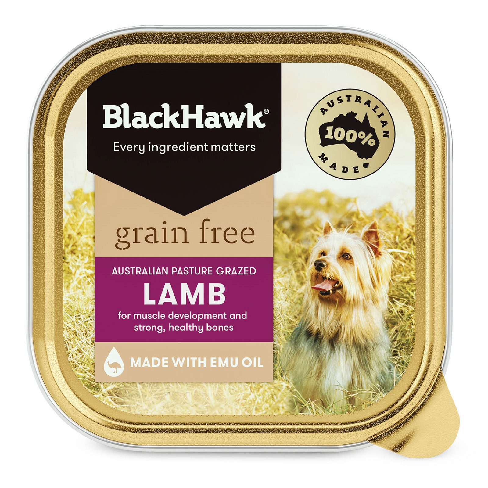 Black Hawk Grain Free Lamb Canned Dog Food  for Food