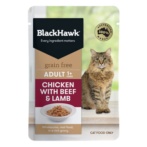 BlackHawk Cat Chicken/ Beef/Lamb for Food