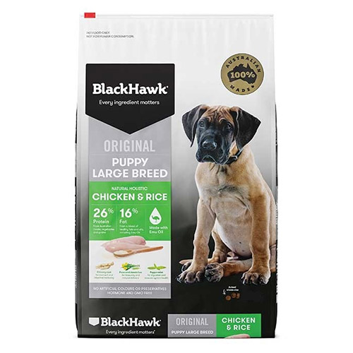 BlackHawk Puppy Large Breed Chicken/Rice for Food