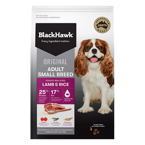 BlackHawk Dog Small Breed Lamb/Rice for Food