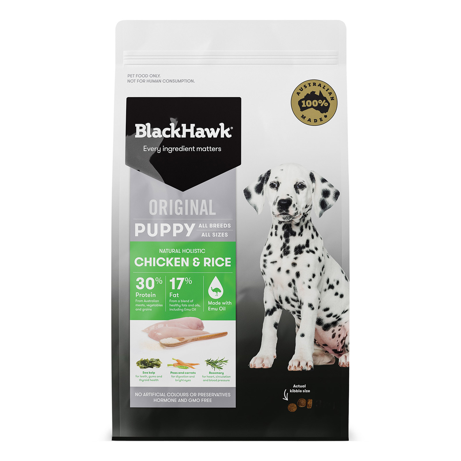 Black Hawk Puppy Chicken & Rice Formula