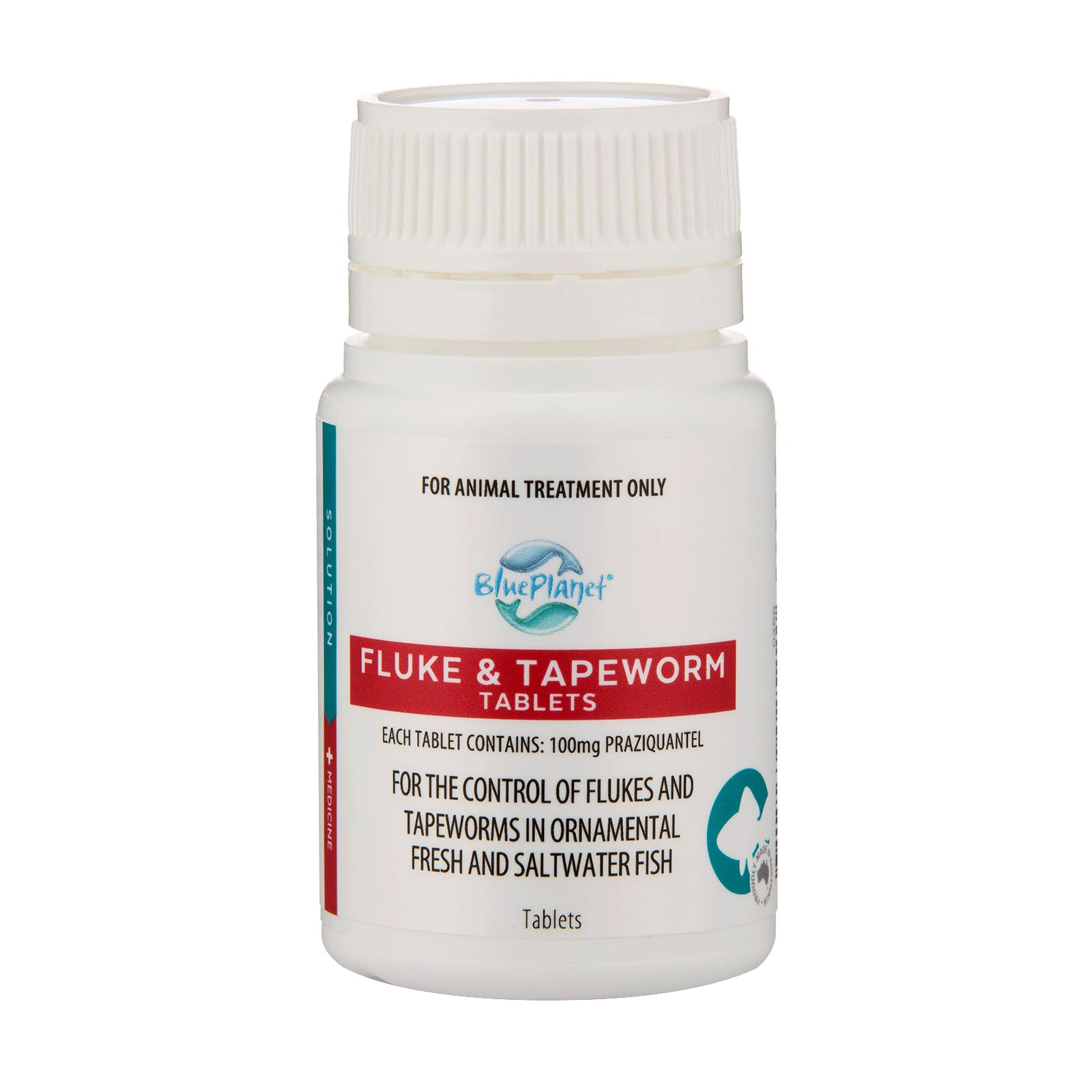 Blue Planet Fluke/Tapeworm Tabs for Fish Supplies