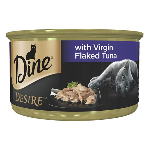 DINE DESIRE with Virgin Flaked Tuna 85g for Food