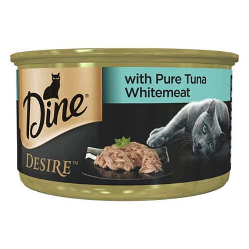 DINE DESIRE with Pure Tuna Whitemeat 85g for Food