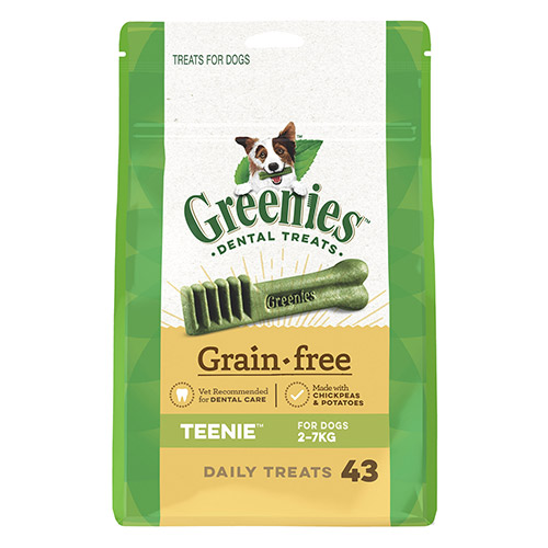 GREENIES GRAIN FREE TEENIE 2-7 Kgs