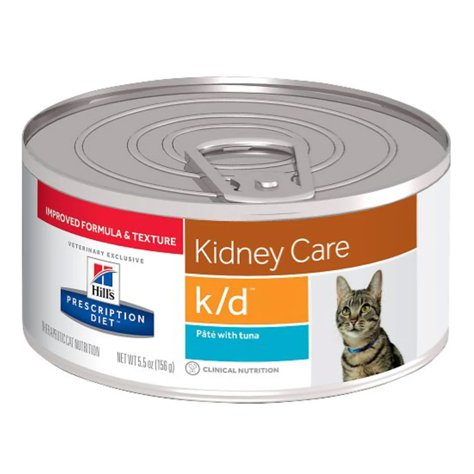Hill's Prescription Diet k/d Kidney Care with Tuna Canned Cat Food 156 Gm