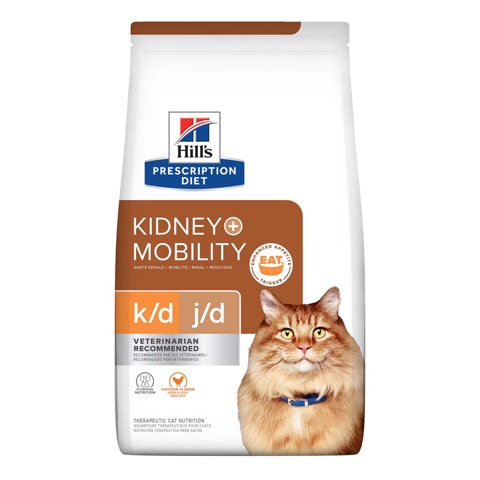 Hill's Prescription Diet k/d + Mobility Chicken Dry Cat Food