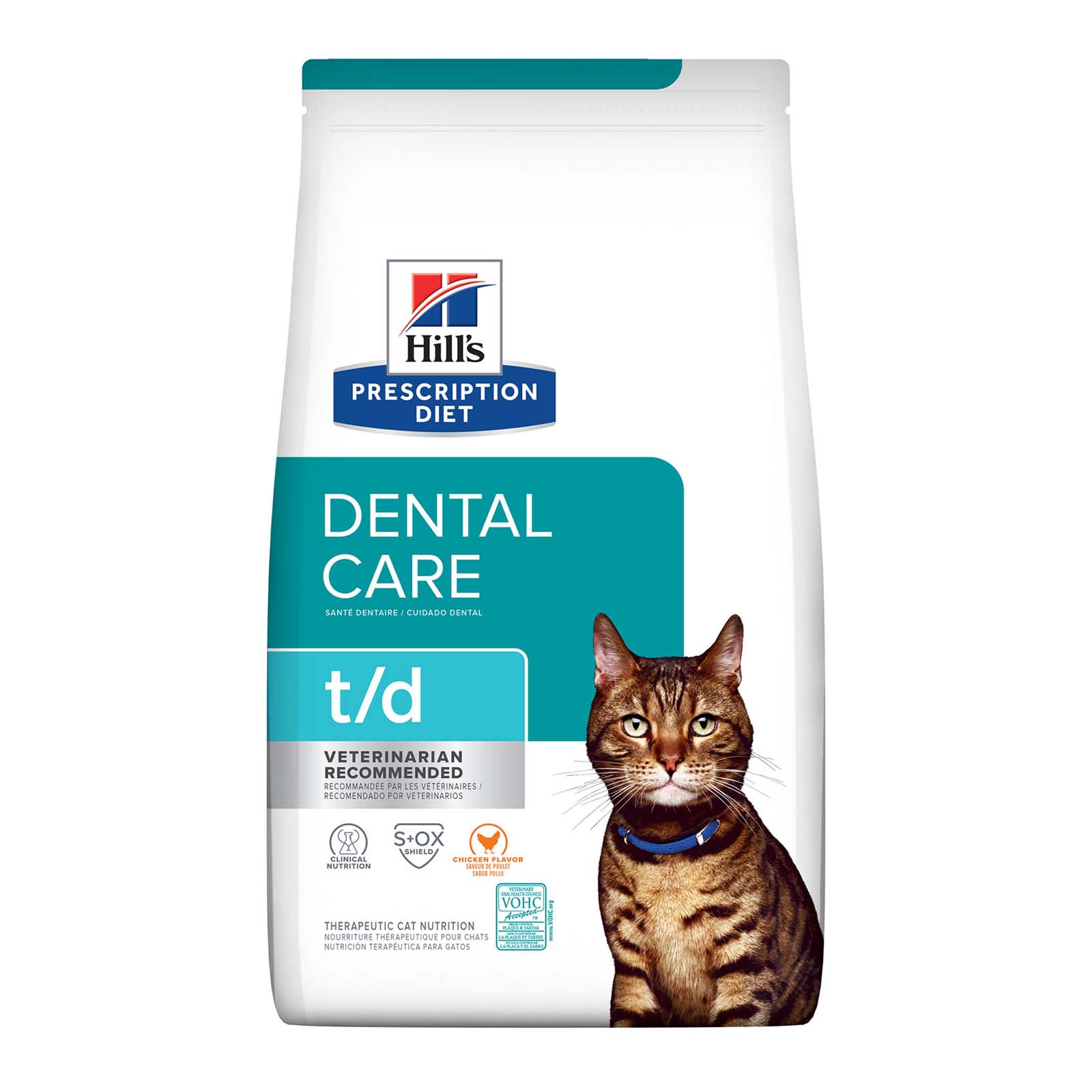 Buy Hill s Prescription Diet T D Dental Care Dry Cat Food Free Shipping