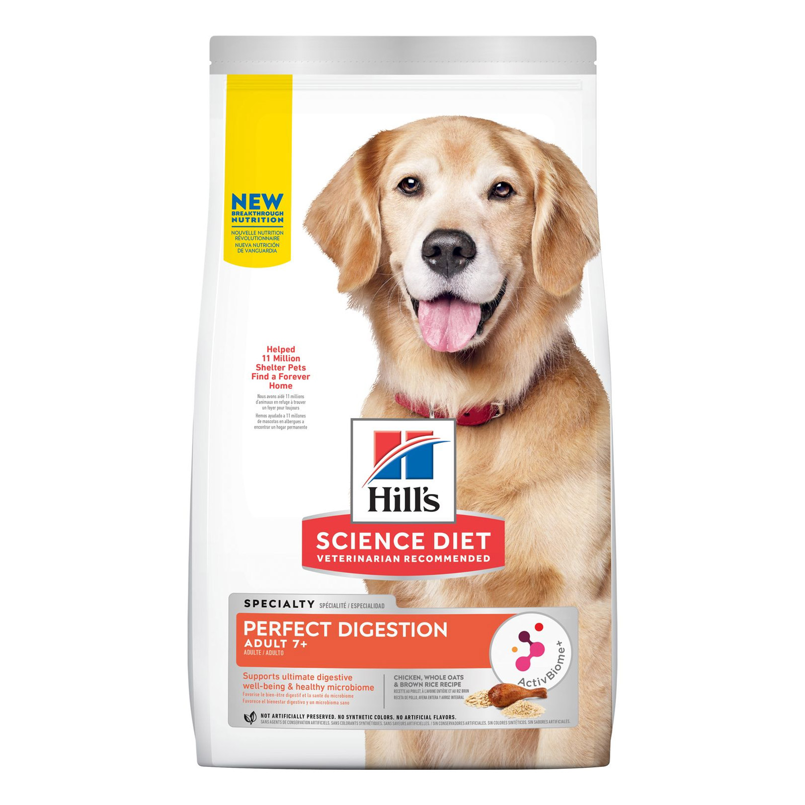 Hill’s Science Diet Adult 7+ Perfect Digestion Dog Food for Food