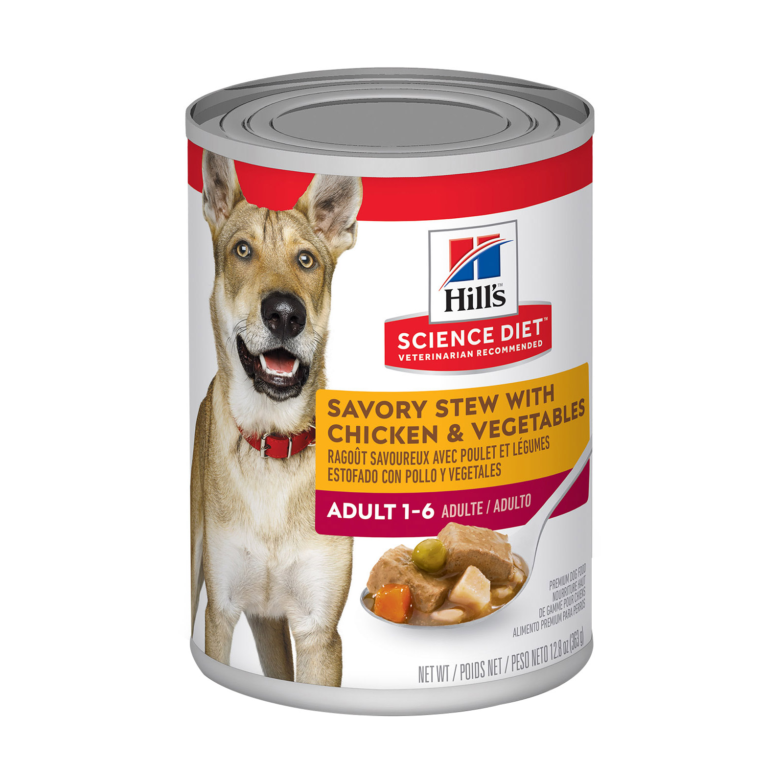 Hill's Science Diet Adult Savory Stew Chicken & Vegetable Canned Dog Food for Food