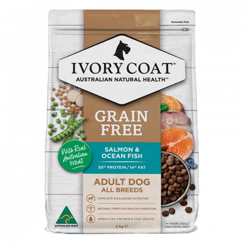 Ivory Coat Dog Adult Grain Free Ocean Fish and Salmon