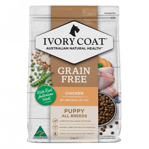 Ivory Coat Dog Puppy Grain Free Chicken