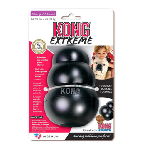 Kong Extreme Black Dog Toy  for Dogs
