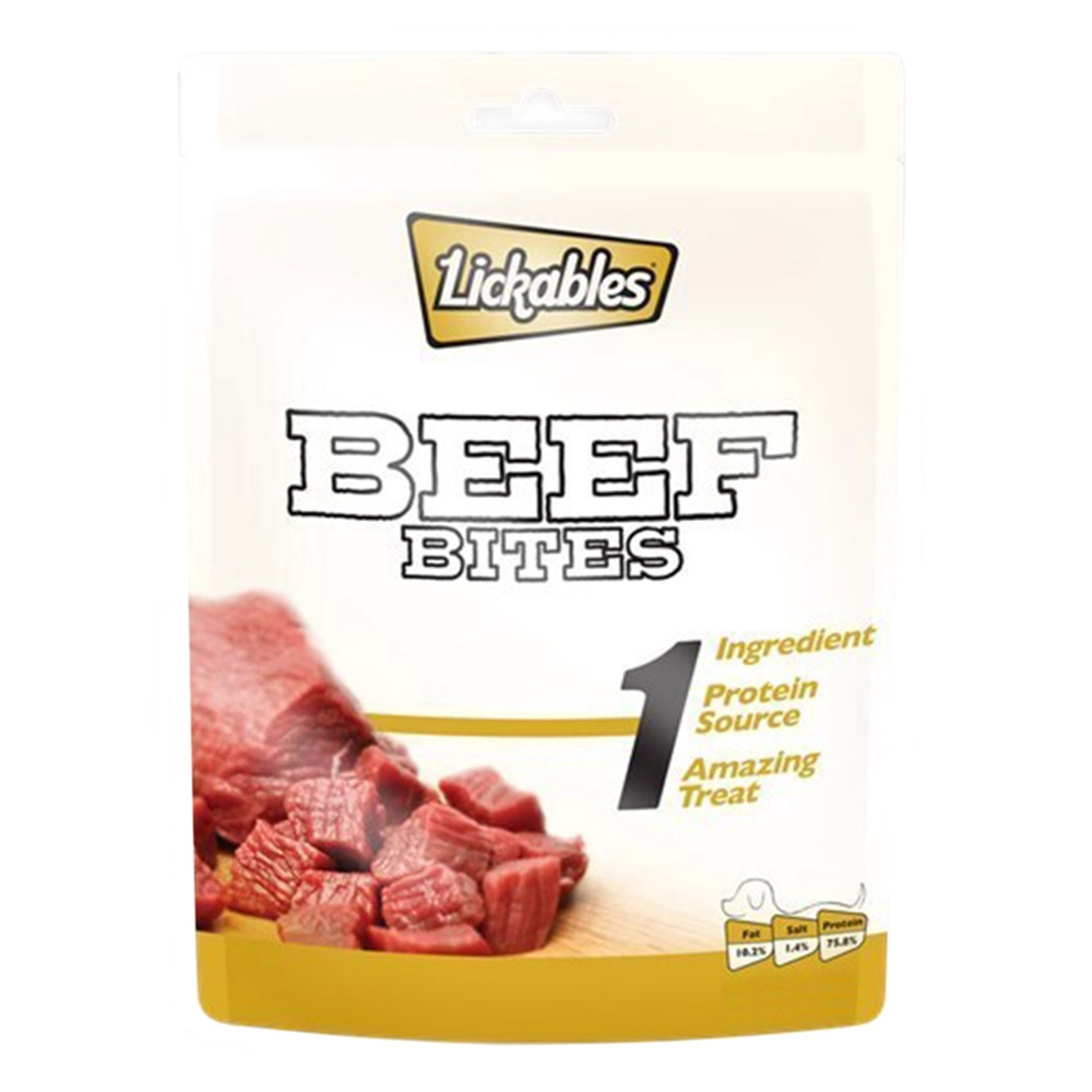 Lickables 1 Beef Bites for Dogs