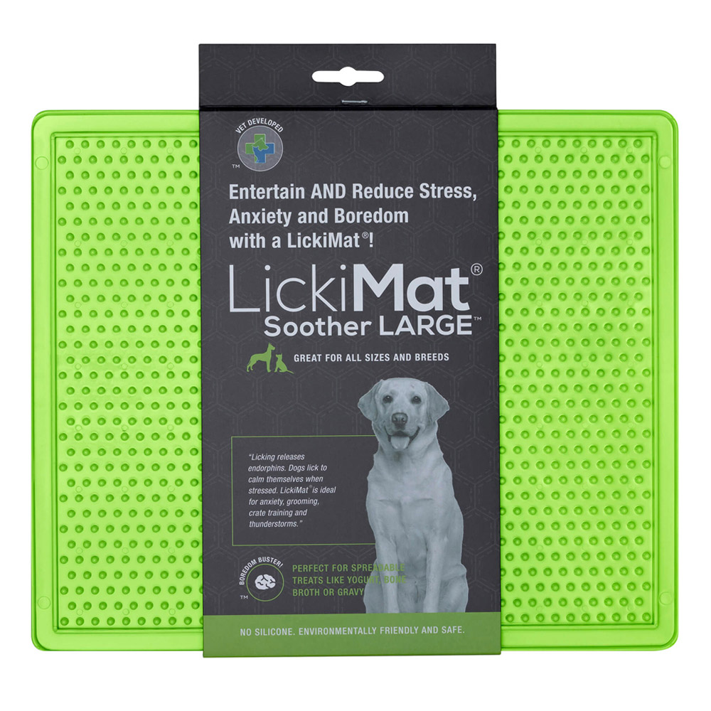 Buy Lickimat Classic Soother Xl Green Free Shipping
