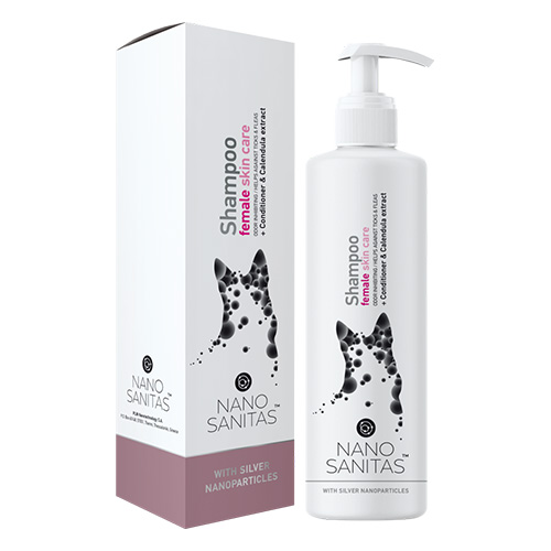 NanoSanitas Female Skin Care Shampoo for Dogs