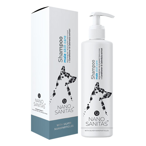 NanoSanitas Male Skin Care Shampoo for Dogs